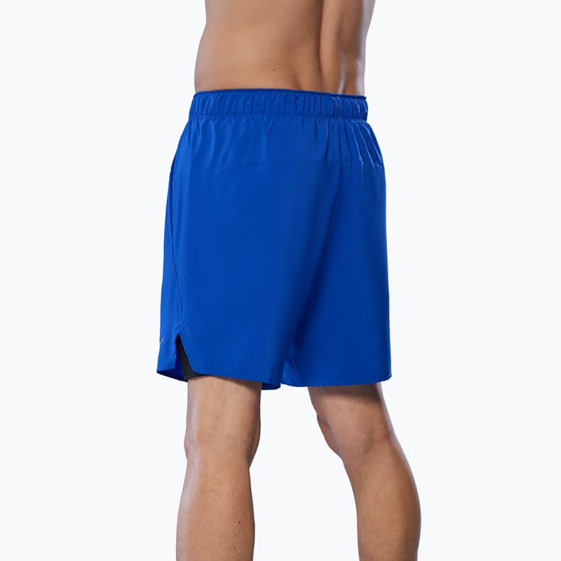 Men's Mizuno Core 7.5" 2IN1 running shorts reflex blue 2