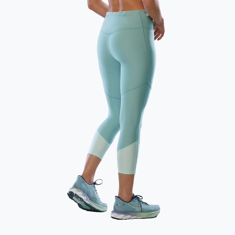 Women's leggings Mizuno Impulse Core 3/4 cloud blue 2
