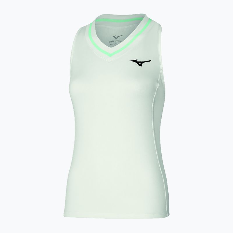 Women's Mizuno Frontier Tank W white/ bay T-shirt
