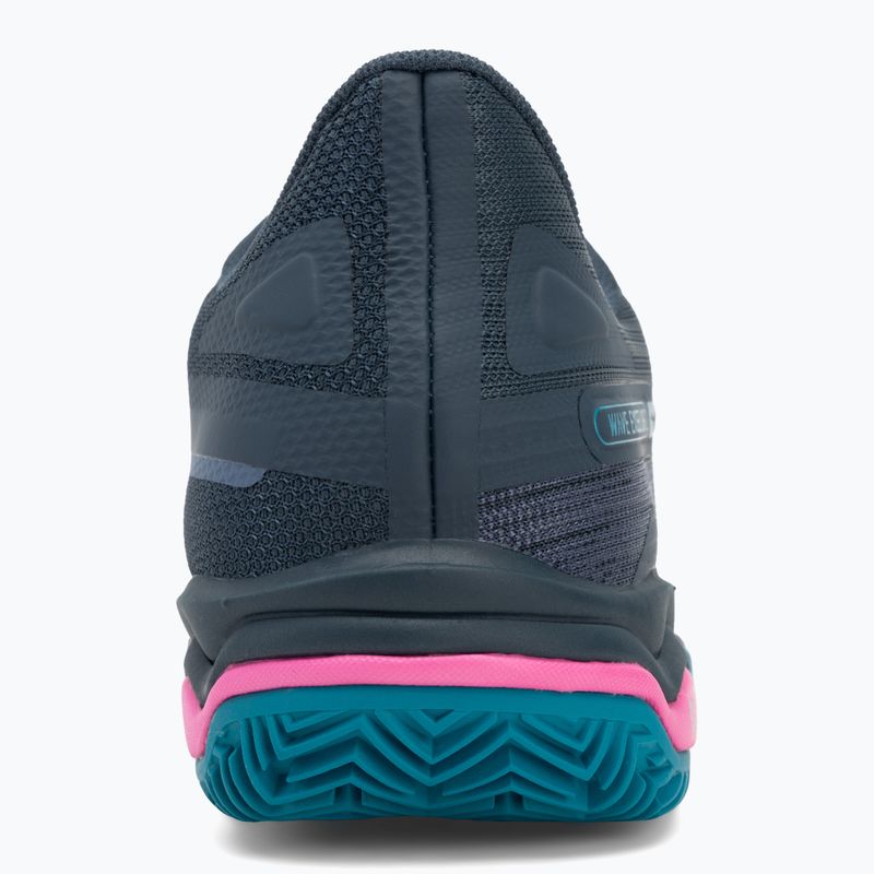 Women's padel shoes Mizuno Wave Exceed Light 2 Padel midnight navy/ fuchsia purple/ enamel blue 6