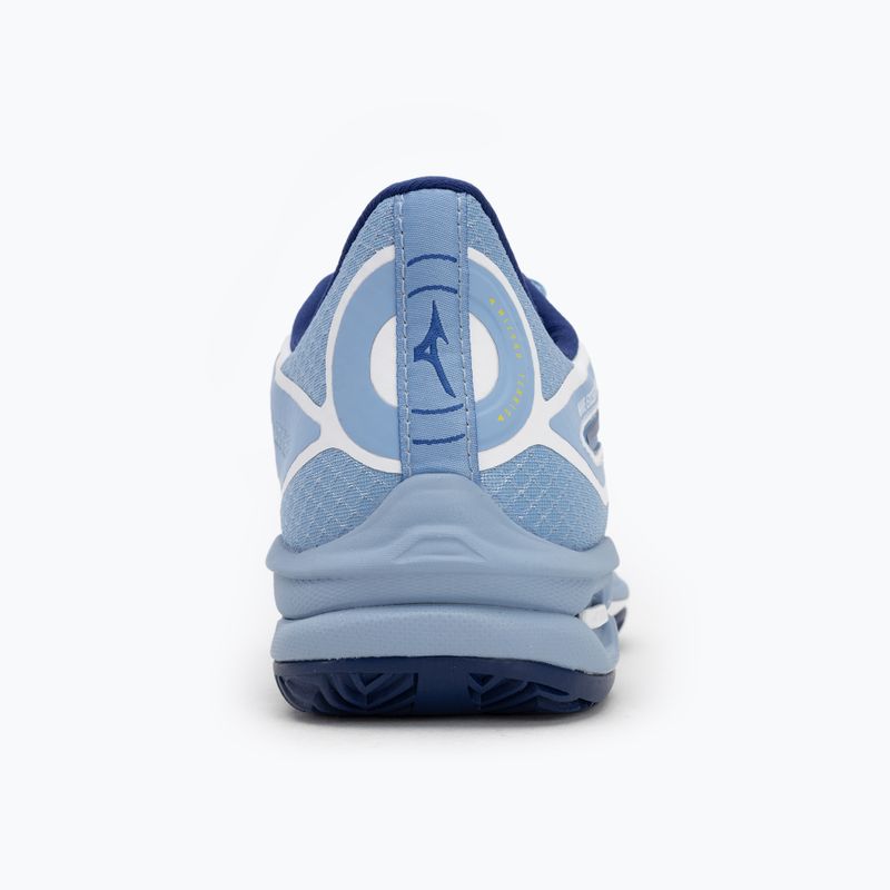 Women's tennis shoes Mizuno Wave Exceed Tour 6 CC bel air blue/ bellwether blue/ white 6