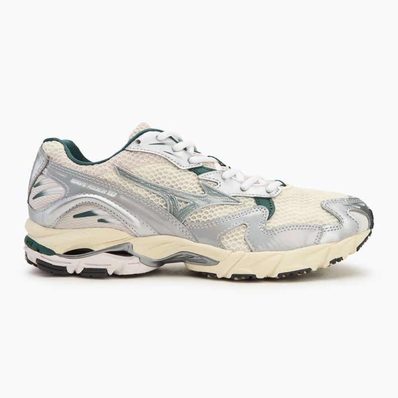 Mizuno Wave Rider 10 shoes mizsnowwhite/ slate/bistrogreen 2