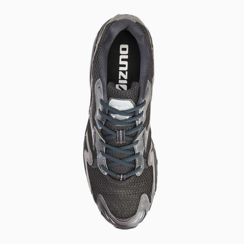 Mizuno Wave Rider 10 blacksand/ blacksand/ metallicgr shoes 5