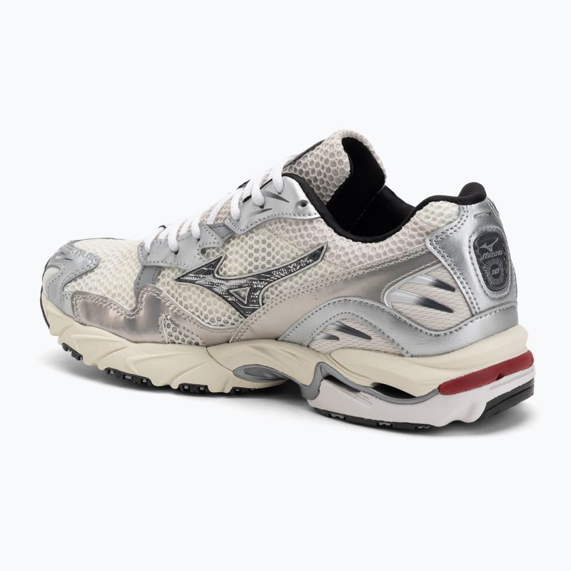 Men's shoes Mizuno Wave Rider 10 mizuno snow white/black sand/ryth red 3