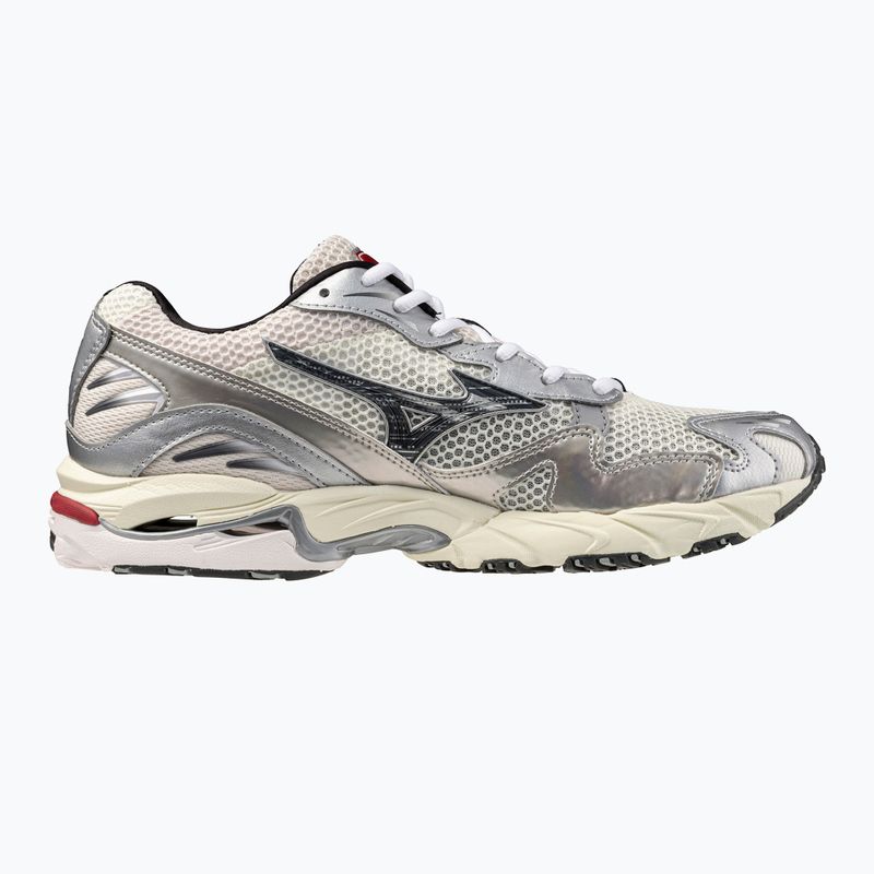 Men's shoes Mizuno Wave Rider 10 mizuno snow white/black sand/ryth red 2