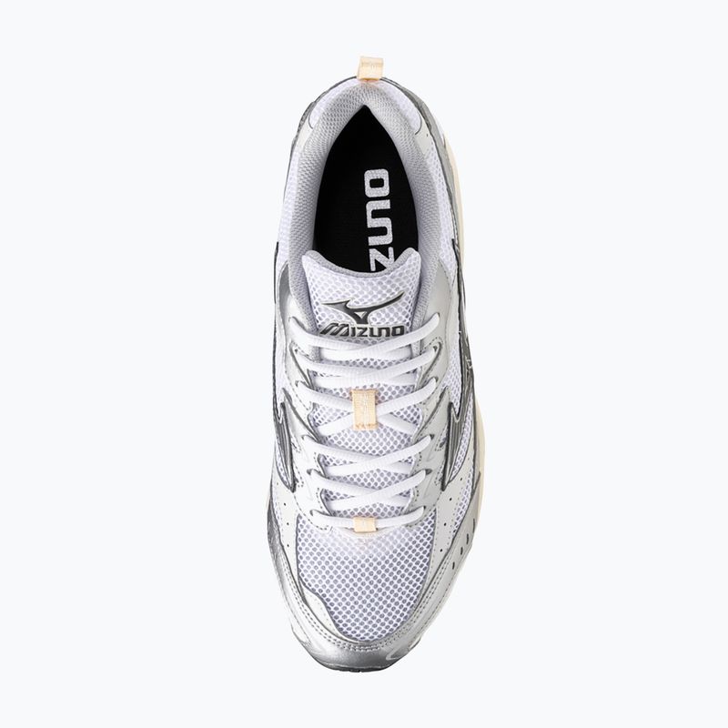 Mizuno MXR shoes white/iron gate/peach purée 5