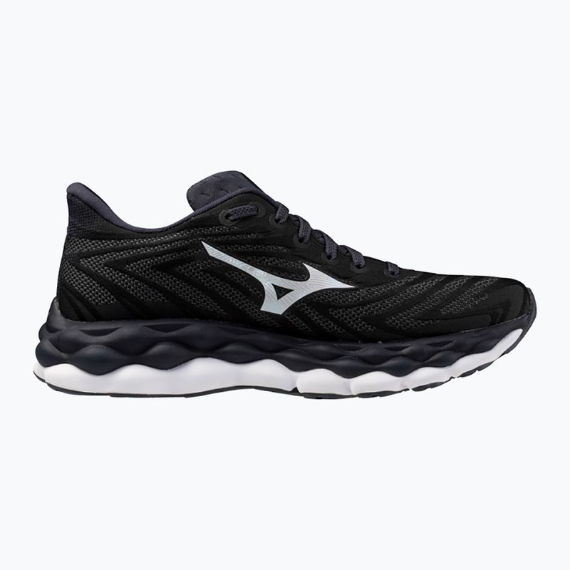 Women's running shoes Mizuno Wave Sky 8 black/white/india ink 8