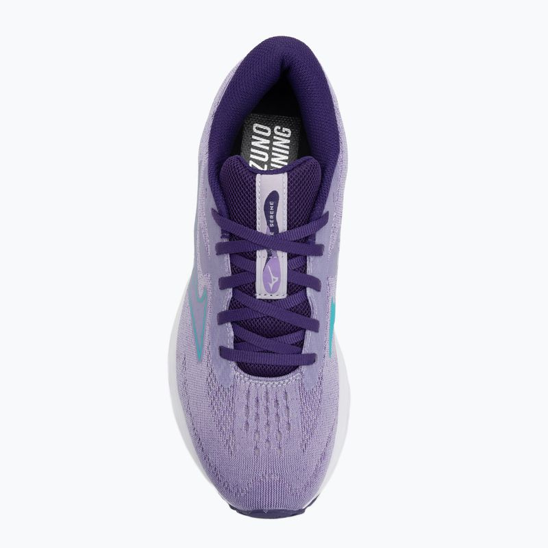 Women's running shoes Mizuno Wave Serene thistle/ceramic/violet indigo 5