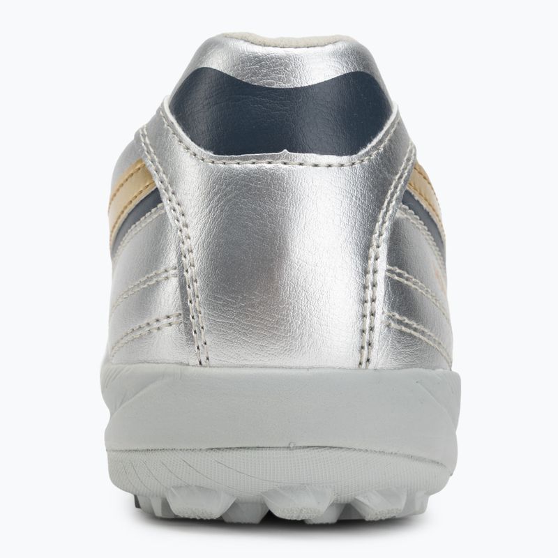 Men's football boots Mizuno Morelia Sala Pro TF galaxy silver/gold/gold 6