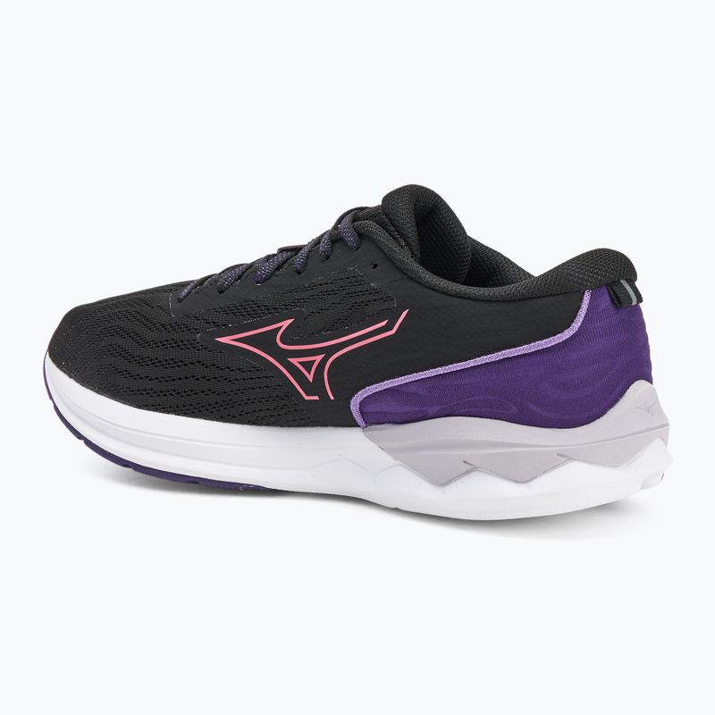 Women's running shoes Mizuno Wave Revolt 3 black/camellia rose/violet indigo 3