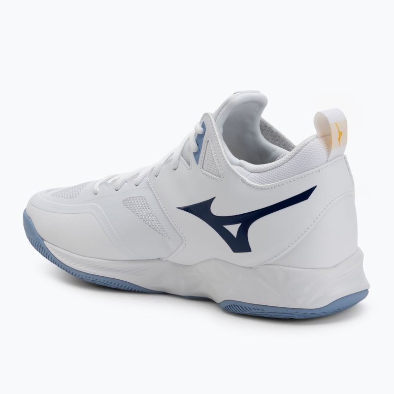 Volleyball shoes Mizuno Wave Dimension Mid white/bellwether blue/belairblu 3