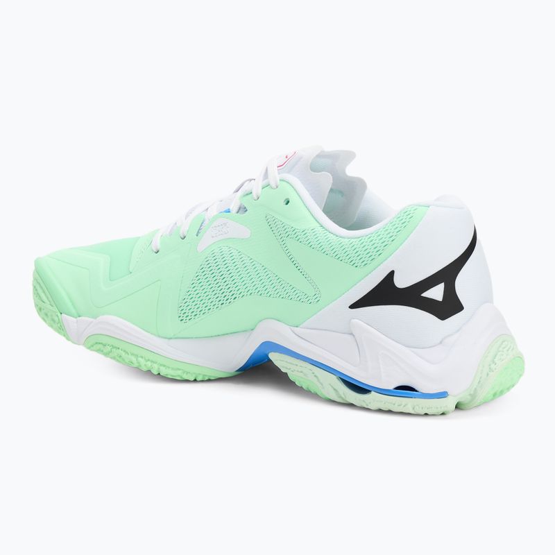 Mizuno Wave Lightning Z8 volleyball shoes neo mint/black/frontier blue 3