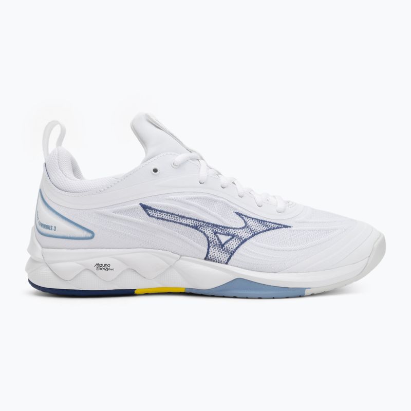 Volleyball shoes Mizuno Wave Luminous 3 white/bellwether blue/belairblu 2