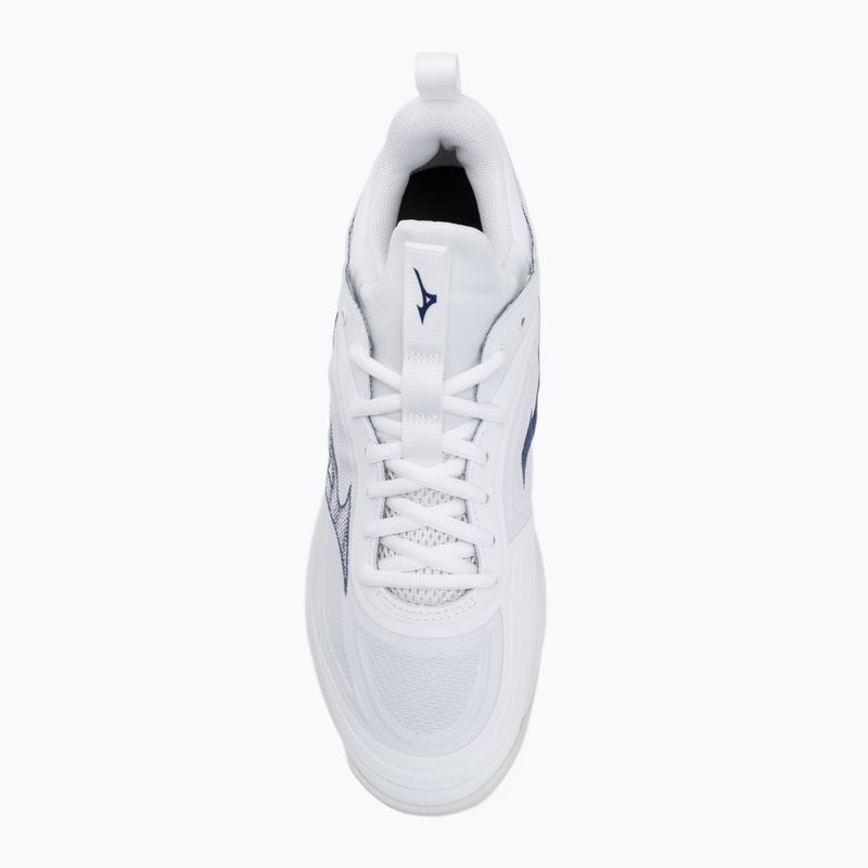 Volleyball shoes Mizuno Wave Luminous 3 white/bellwether blue/belairblu 5