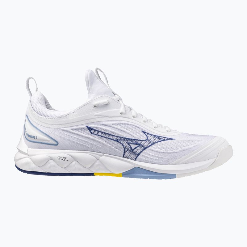 Volleyball shoes Mizuno Wave Luminous 3 white/bellwether blue/belairblu 8
