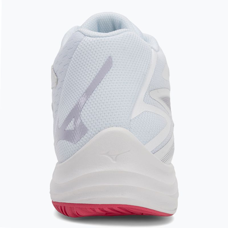 Women's volleyball shoes Mizuno Thunder Blade Z Mid white/violet indigo/camellaros 6