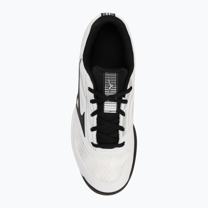 Men's tennis shoes Mizuno Break Shot 5 CC white/ black/ harbor mist 5