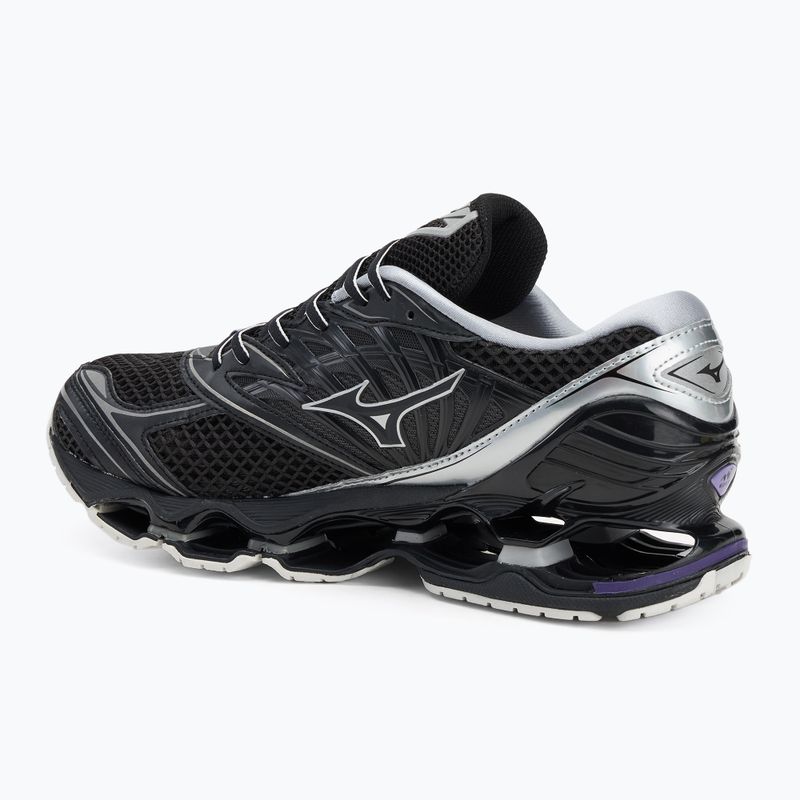Men's shoes Mizuno Wave Prophecy LS black/silver/purple haze 3