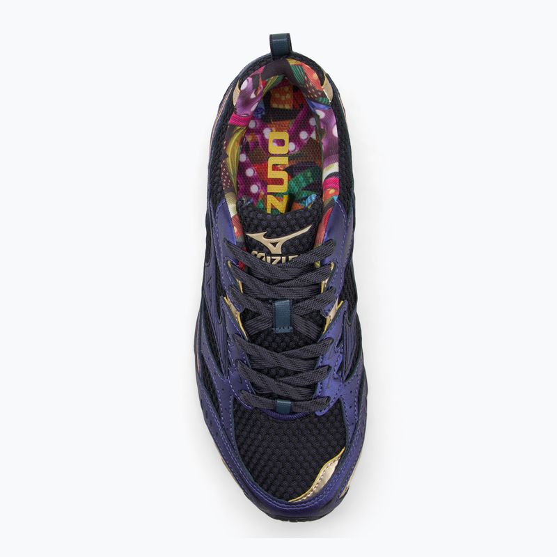 Shoes Mizuno MXR black/black/cadmium orange 5