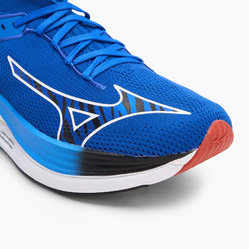 Men's running shoes Mizuno Neo Vista igniotion red/black/baseball blue 8