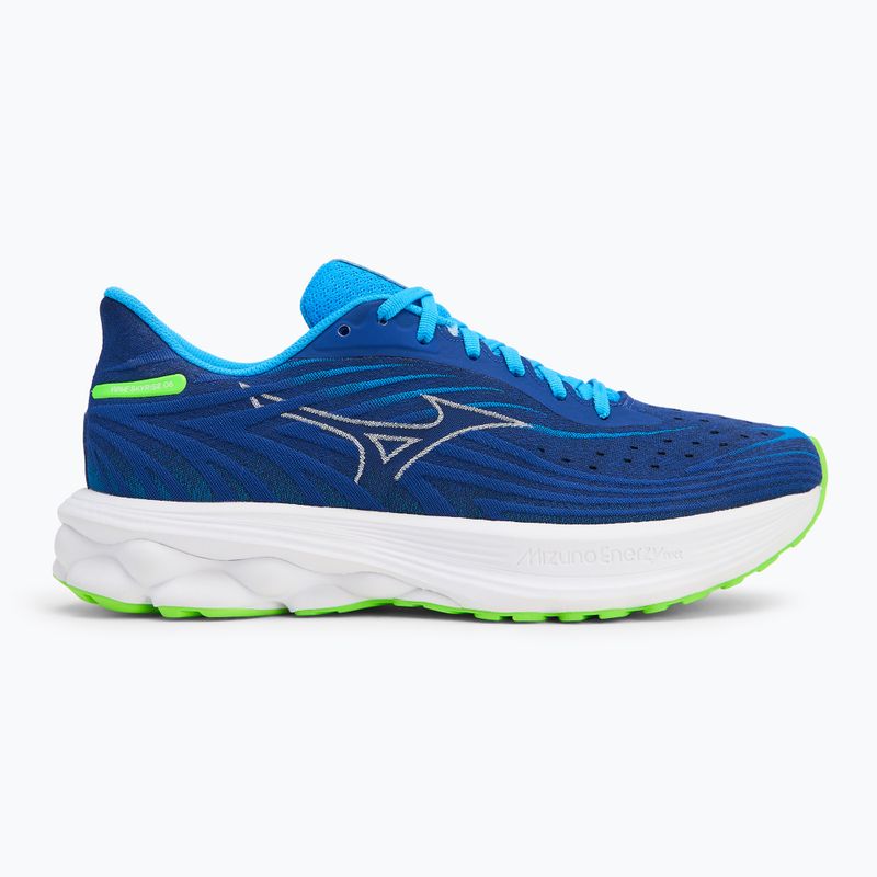 Men's running shoes Mizuno Wave Skyrise 6 reflex blue c/white/blue pace 2