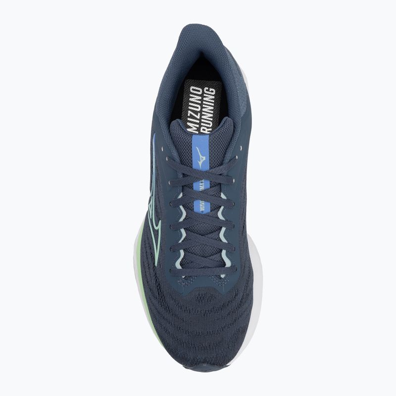 Men's running shoes Mizuno Wave Ultima 16 vintage indigo/neo mint/frontier blue 5