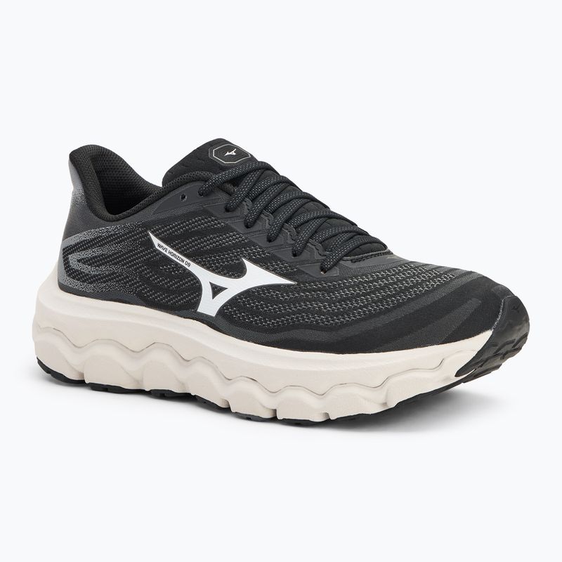 Men's running shoes Mizuno Wave Horizon 8 black/white/nimbus cloud
