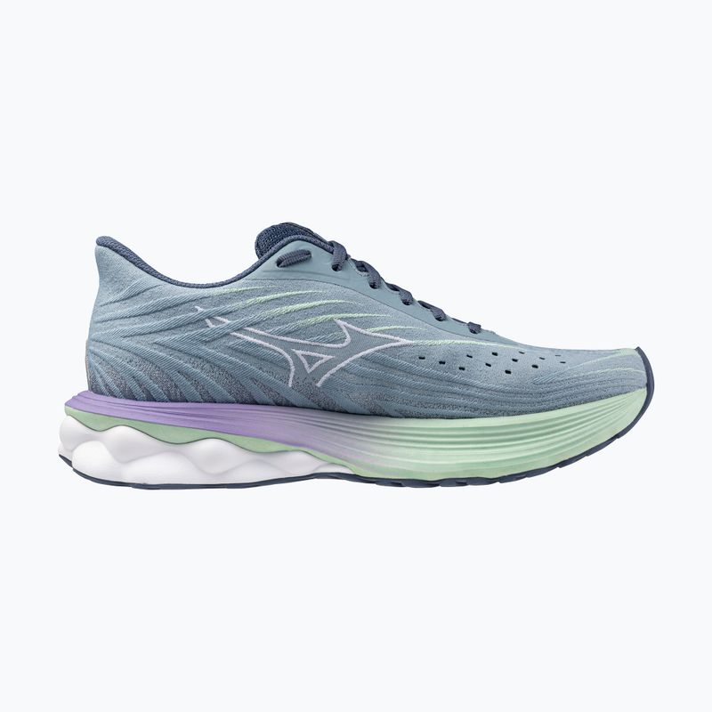 Women's running shoes Mizuno Wave Skyrise 6 citadel/white/bay 9
