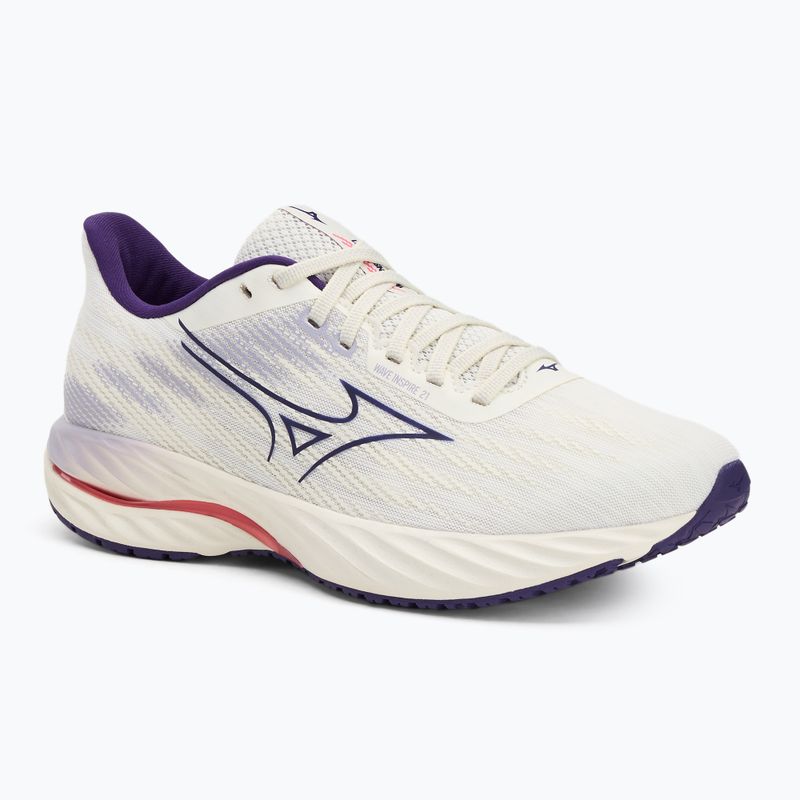 Women's running shoes Mizuno Wave Inspire 21 snow white/vintage indigo/camellia rose