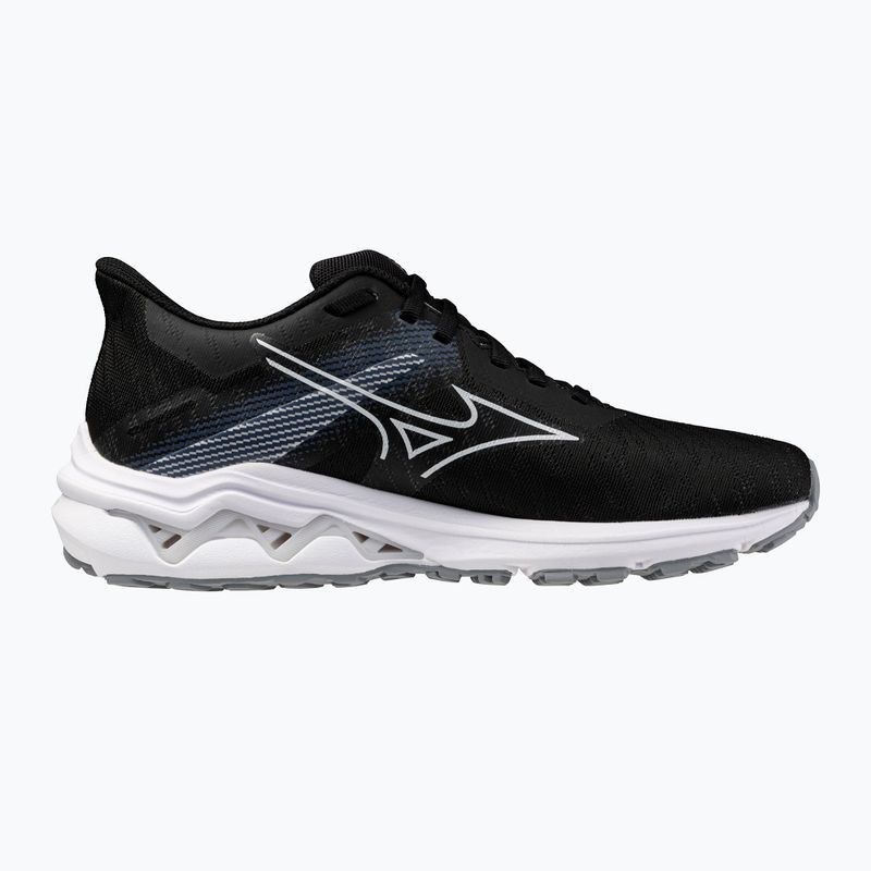 Women's running shoes Mizuno Wave Equate 9 black/white/paisley purple 2