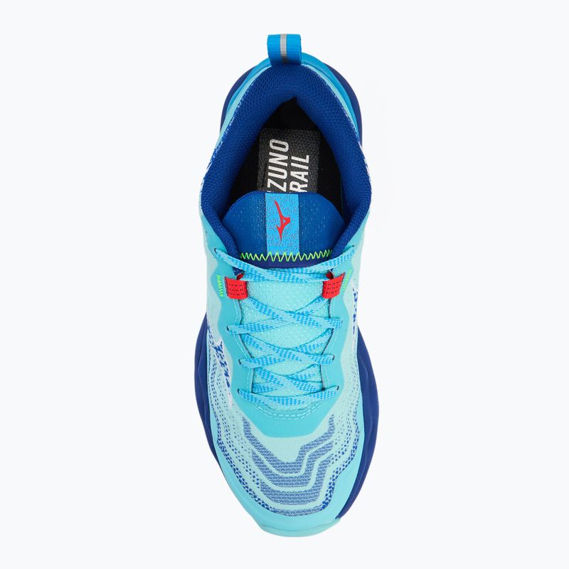 Women's running shoes Mizuno Wave Daichi 9 blue radiance/white/ reflex blue c 5