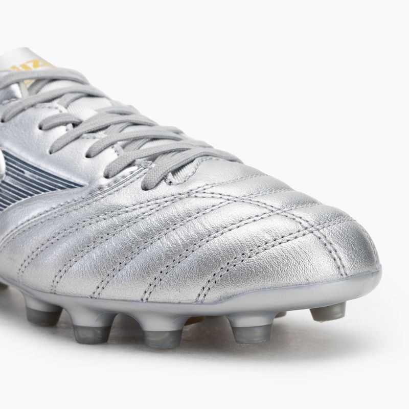 Men's football boots Mizuno Morelia Neo IV Pro Md galaxy silver/8605 c/cool gray 3c 7