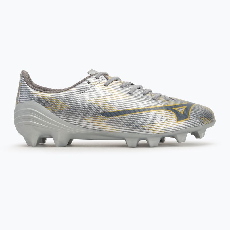 Men's football boots Mizuno α II Select Md galaxy silver/8605 c/gold 2
