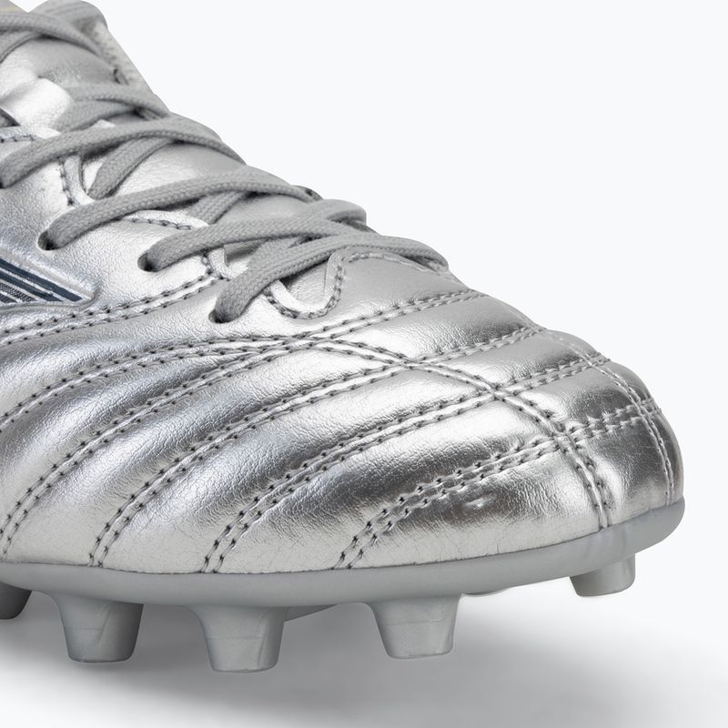 Children's football boots Mizuno Monarcida Neo III Select Jr Md galaxy silver/8605 c/gold 7