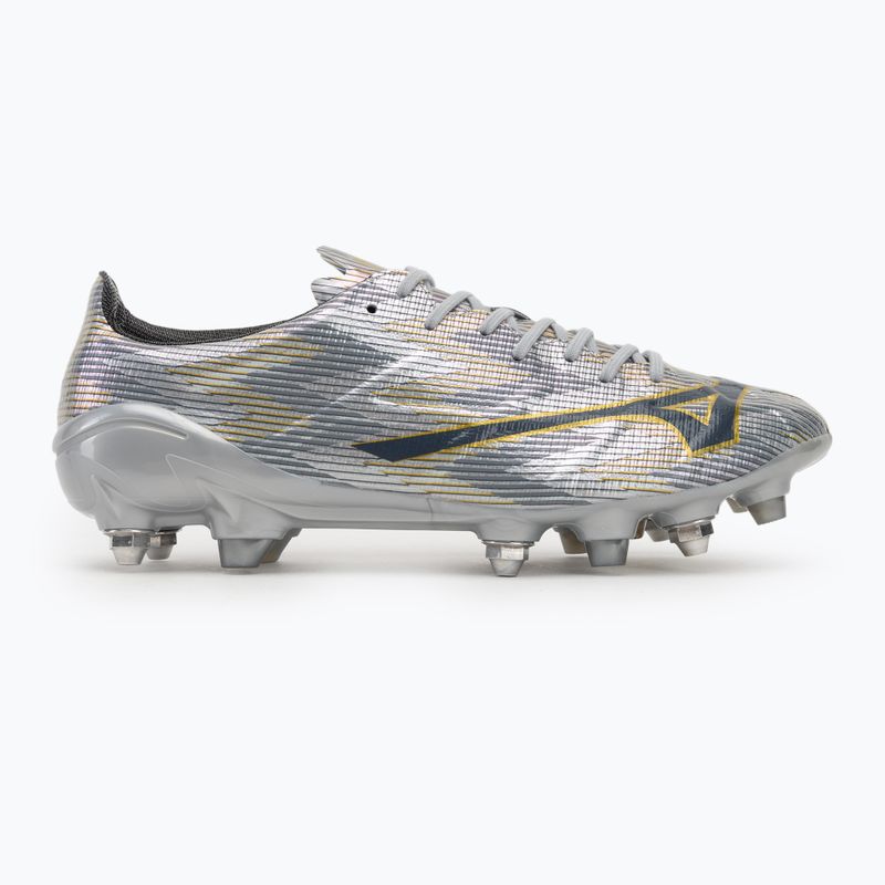 Men's football boots Mizuno α II Japan Mix galaxy silver/8605 c/gold 2