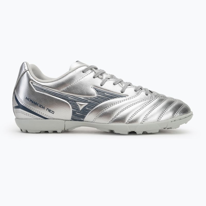 Men's football boots Mizuno Monarcida Neo III Select AS galaxy silver/8605 c 2