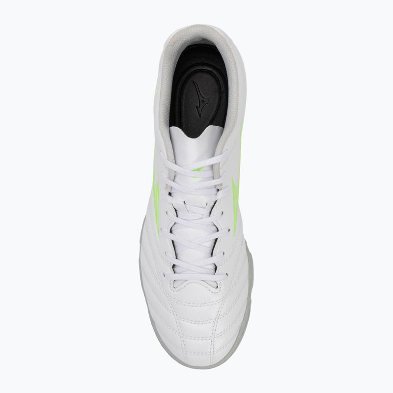 Men's football boots Mizuno Monarcida Neo III Select AS white/neon green 5