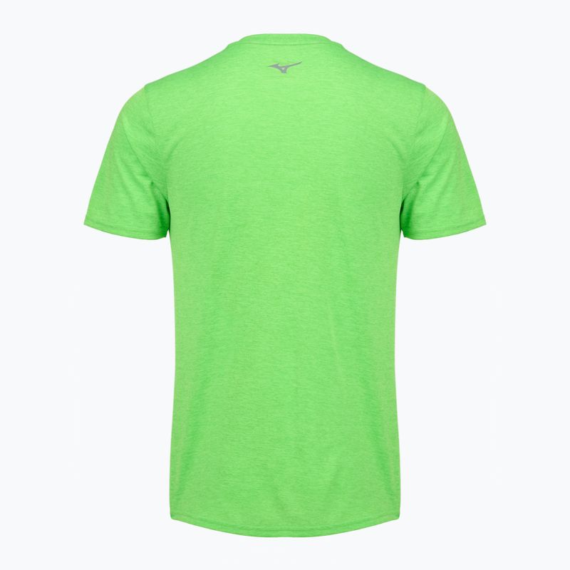 Men's running shirt Mizuno Core RB Tee green gecko 2