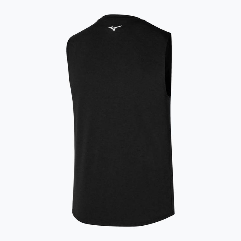 Men's running tank top Mizuno Impulse Core Sleeveless black 2
