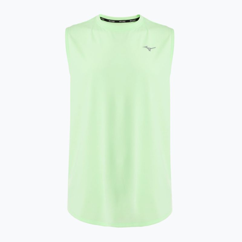 Men's running tank top Mizuno Impulse Core Sleeveless neo mint