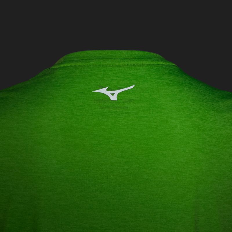 Men's running tank top Mizuno Impulse Core Sleeveless green gecko 4