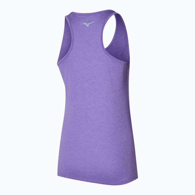 Women's running tank top Mizuno Impulse Core Tank paisley purple 2
