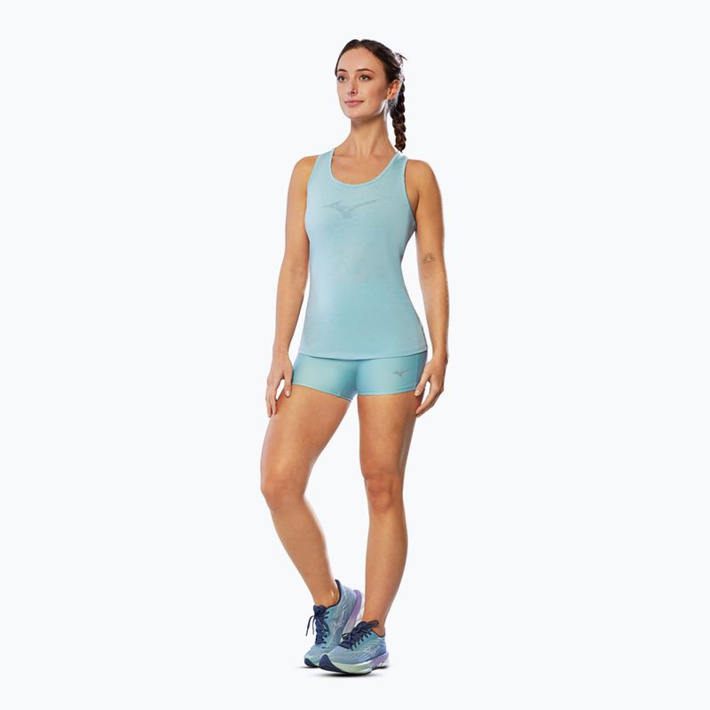 Women's running tank top Mizuno Core RB Tank cloud blue 2
