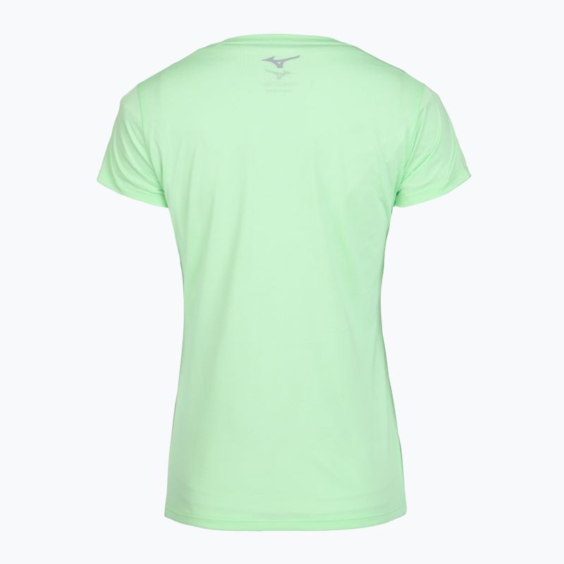 Women's running shirt Mizuno Core Tee neo mint 2
