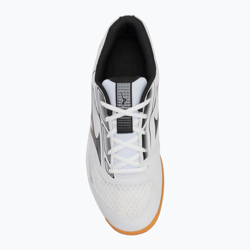 Volleyball shoes Mizuno Cyclone Speed 5 white/black/chamois 5