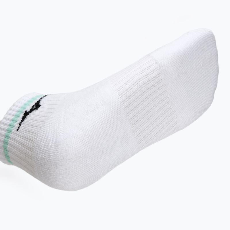 Mizuno Training Mid With Line socks 3 pairs white / bay 4