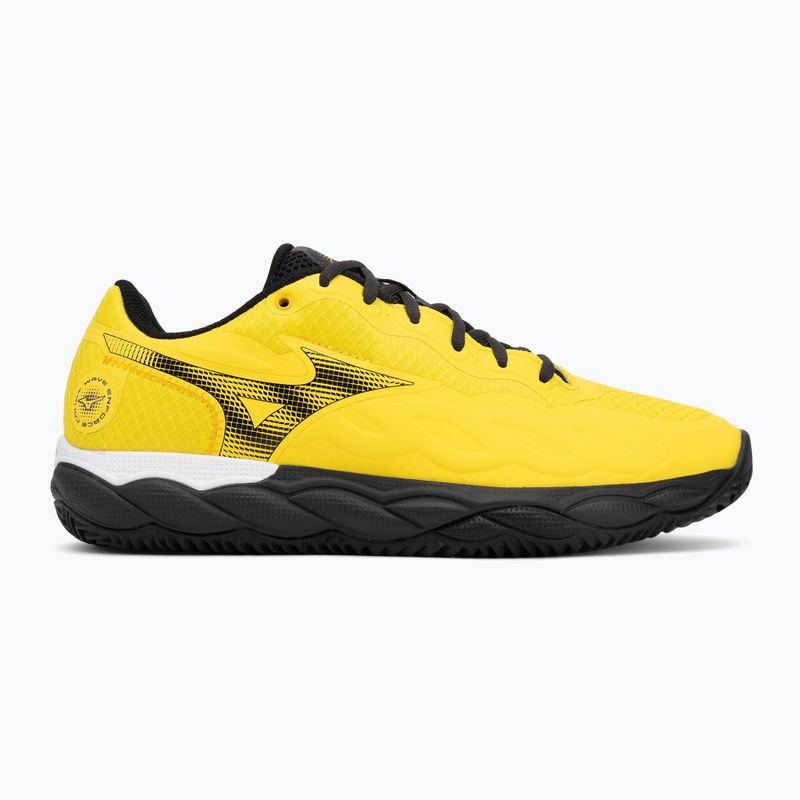 Padel shoes Mizuno Wave Enforce Court Padel Vibrant yellow/black/black sand 2