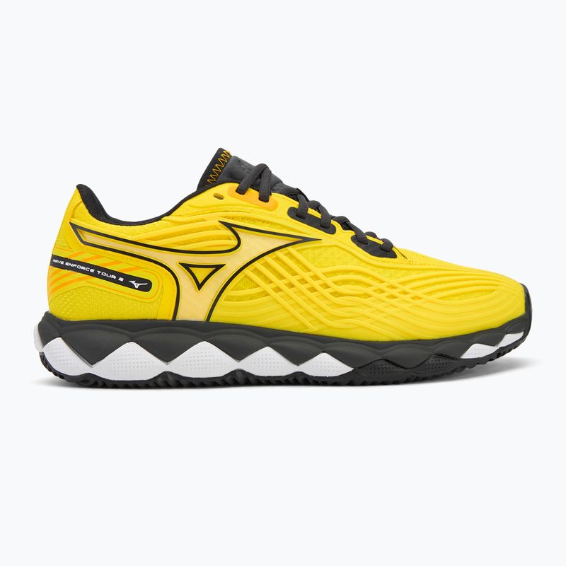 Mizuno Wave Enforce Tour 2 paddle shoe vibrant yellow/black/black sand 2