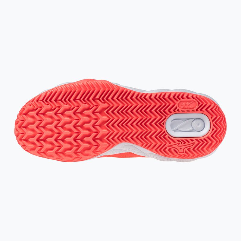 Women's tennis shoes Mizuno Wave Enforce Court CC W calypso coral/white/barely pink 9