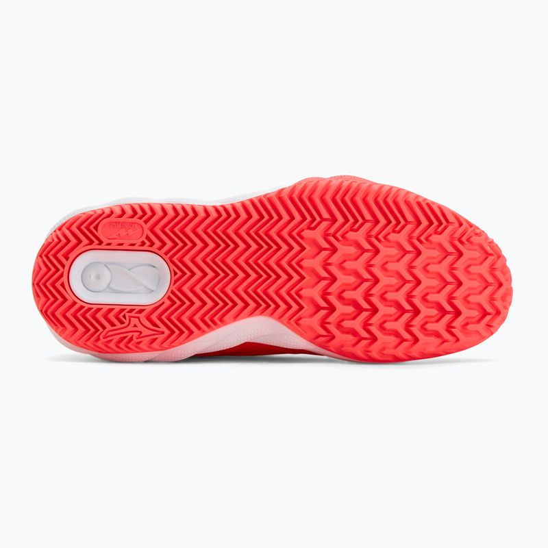 Women's tennis shoes Mizuno Wave Enforce Court CC W calypso coral/white/barely pink 4